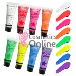 Vopsea Neon pentru Fata și Corp 10ml Glow Paint Mov, 10 ml
